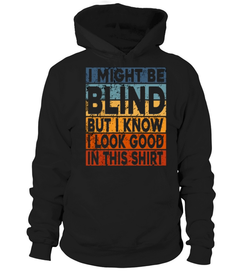 Blind Blindness Awareness Blind People Visually Hoodie Unisex