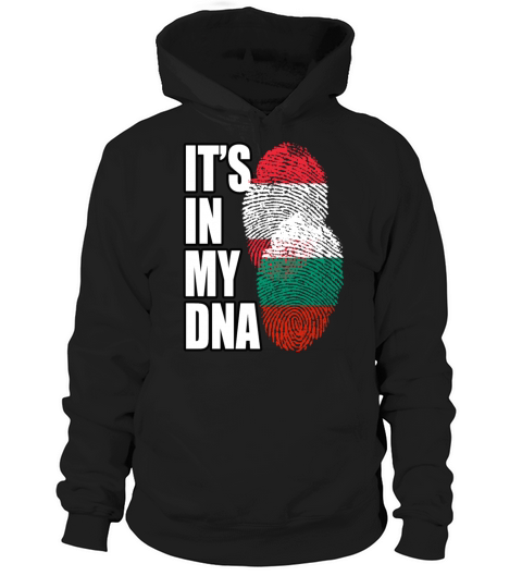 Bulgarian And Austrian Mix Heritage DNA Flag Hoodie Unisex
