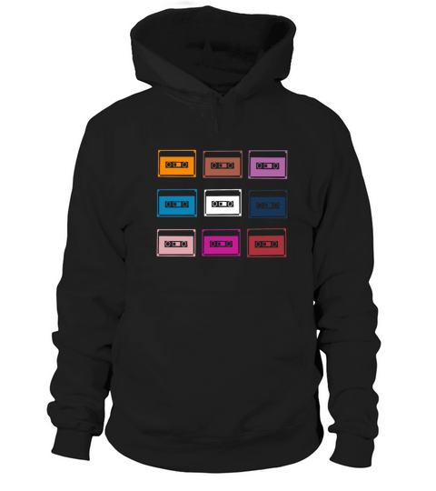 retro mix cassettes style vintage shirt Hoodie Unisex