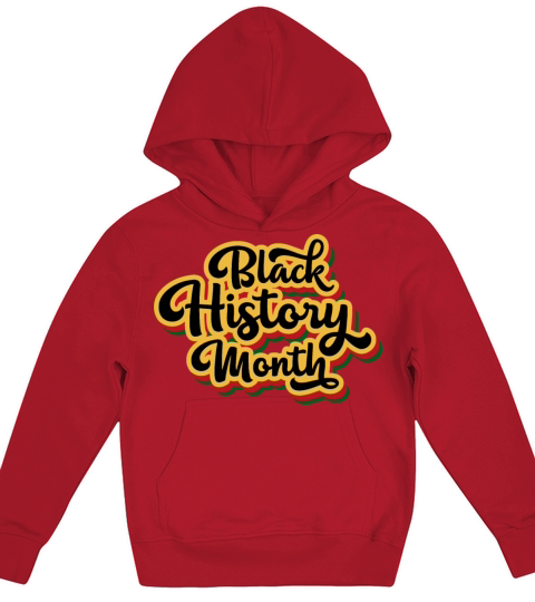 I Am Black Woman Black History Month Unapologetica Kids Hoodie