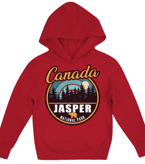 jasper national park Canada Kids Hoodie