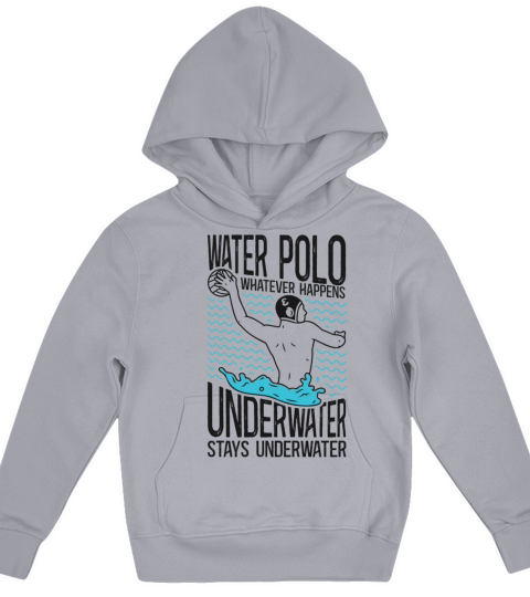 Water Polo Vintage Water Polo What Kids Hoodie