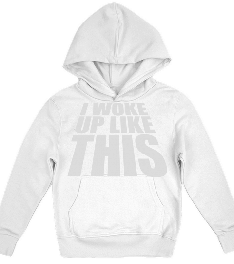 woke up like this Kids Hoodie