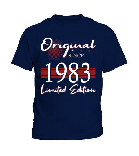 40th birthday vintage 1983 original since 1983 Kids T-Shirt