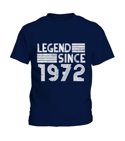 50 Birthday Gifts Legend Since 1972 Vintage Limite Kids T-Shirt