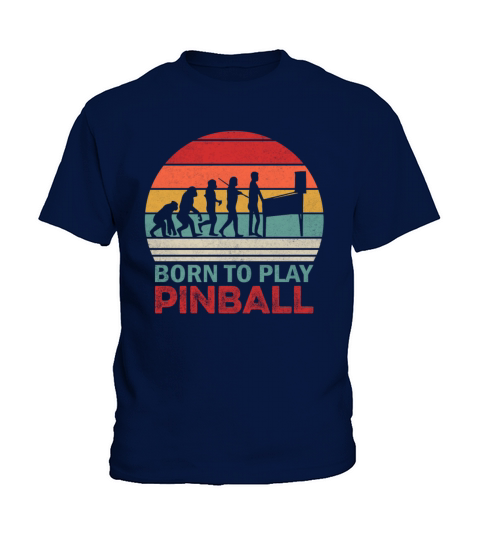 Pinball Machines Vintage Arcade Game Retro Lovers Kids T-Shirt