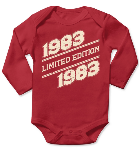 BC 1983 Limited edition Long Sleeve Baby One-Piece