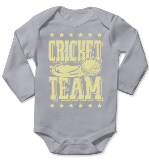 Cricket team Long Sleeve Baby One-Piece