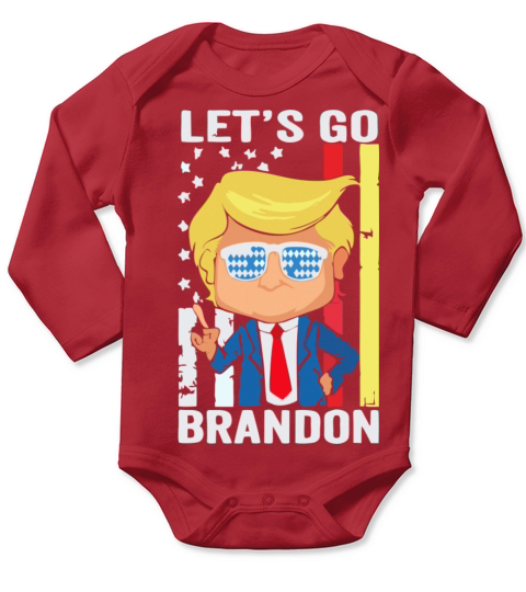 Go Trump Brandon Long Sleeve Baby One-Piece