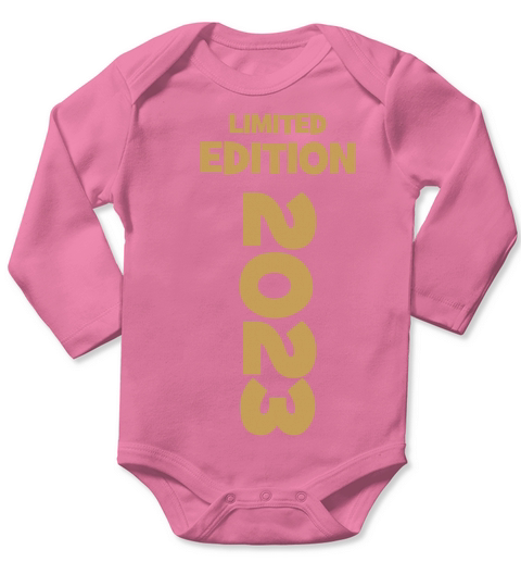 Limited Edition 2023 - Slogan - Special - Unique Long Sleeve Baby One-Piece