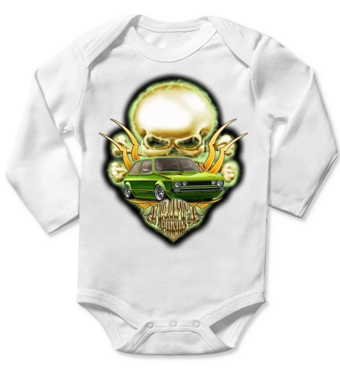 Mk1 Car Tuning Rat Poison Long Sleeve Baby One-Piece