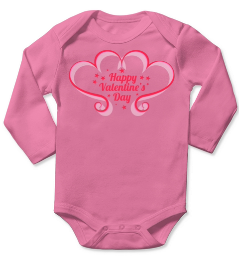 valentine day777 Long Sleeve Baby One-Piece