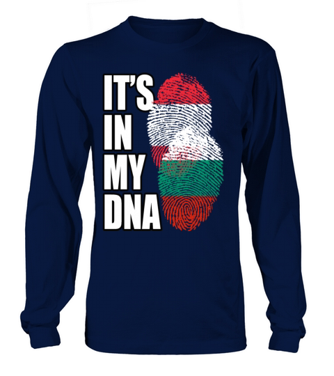 Bulgarian And Austrian Mix Heritage DNA Flag Long sleeved Unisex