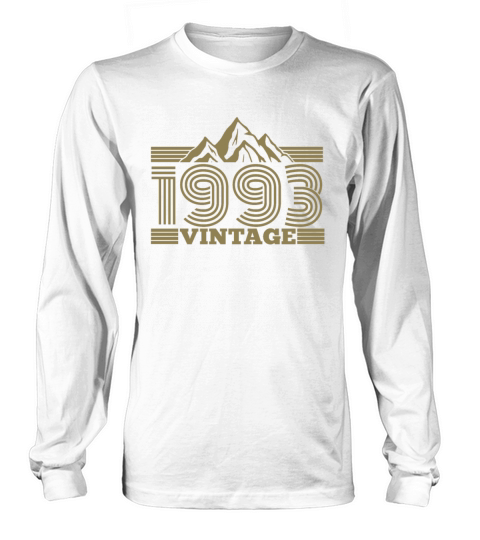 Mountains Hiking 1993 Birthday Vintage Sayings Long sleeved Unisex