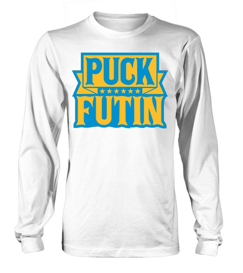 puck futin logo design Long sleeved Unisex