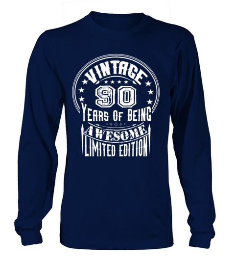 Vintage 20 Years Of Being Awesome Limited Edition Long sleeved Unisex
