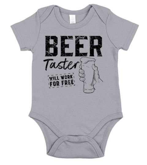Beer taster works for free Short Sleeve Baby One-Piece