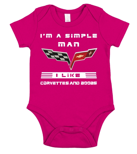 Corvette C6 DoB New Short Sleeve Baby One-Piece