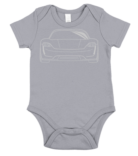 Taycan sportscar Short Sleeve Baby One-Piece
