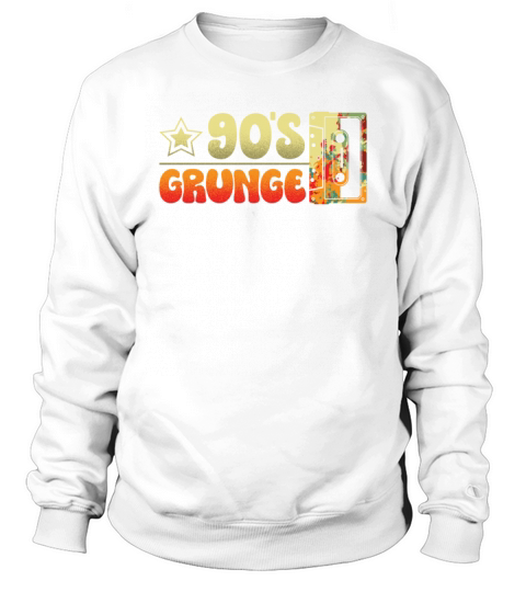 90s Grunge Nineties Decade 1990 Vintage 90s Party Sweatshirt Unisex