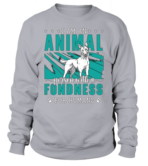 Animal Welfare I Am An Animal Person Foster Parent Sweatshirt Unisex