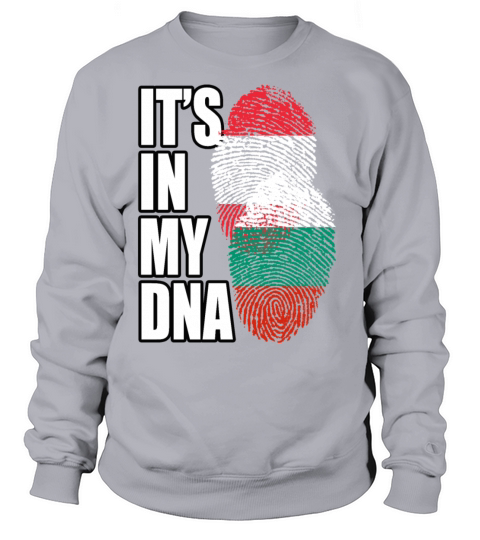 Bulgarian And Austrian Mix Heritage DNA Flag Sweatshirt Unisex