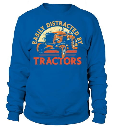 Farming Farmer Vintage Tractor Sweatshirt Unisex