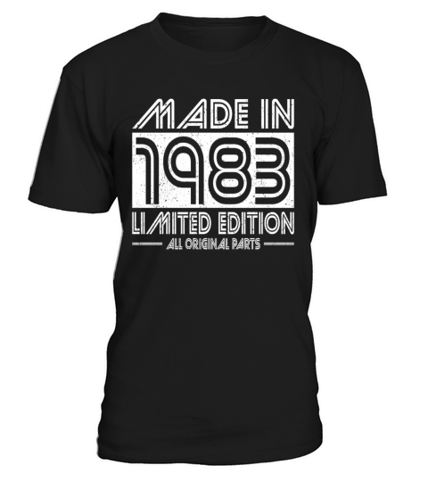 40th birthday made in 1983 limited edition T-Shirt Unisex