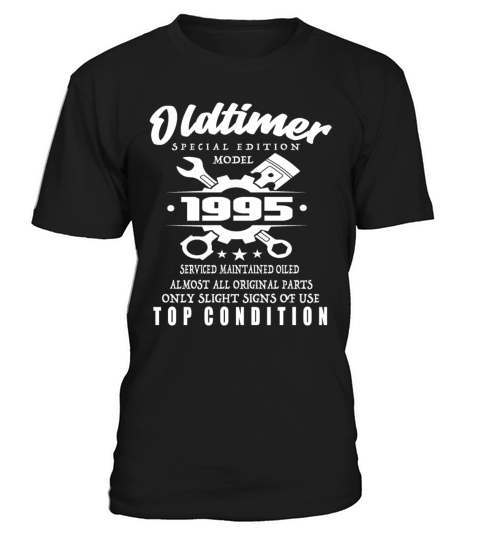 Vintage Special Edition Model 1995 Birthday T-Shirt Unisex