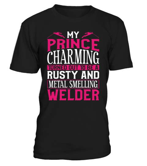 Welder Welding Girlfriend Vintage T-Shirt Unisex