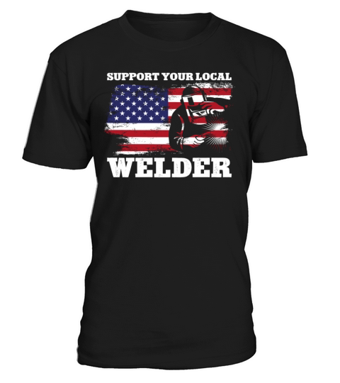 Welder Welding Vintage American T-Shirt Unisex