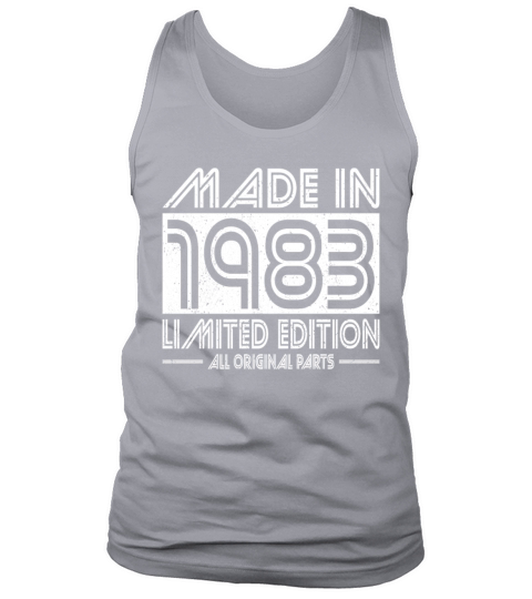 40th birthday made in 1983 limited edition Tank Top Unisex