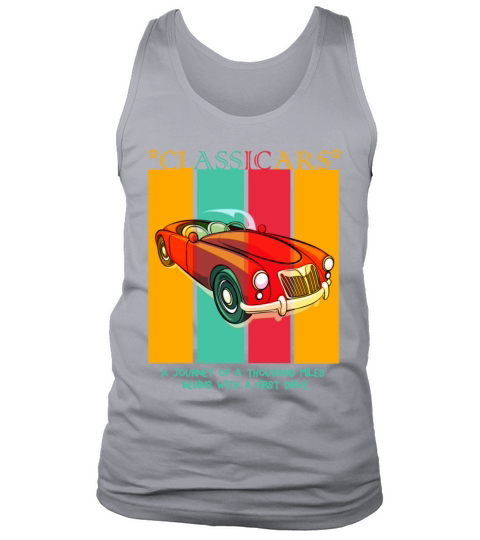 Classic Vintage Cars Tank Top Unisex