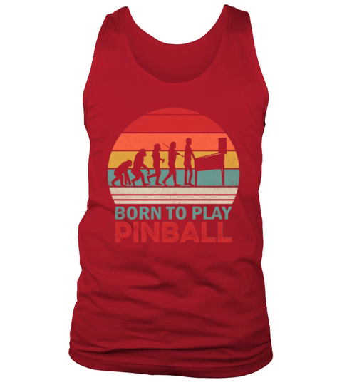 Pinball Machines Vintage Arcade Game Retro Lovers Tank Top Unisex