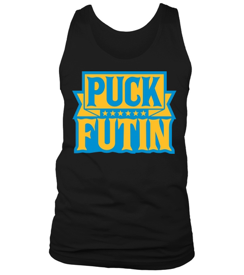 puck futin logo design Tank Top Unisex