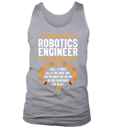 Robot Robotics Engineer Vintage Tank Top Unisex