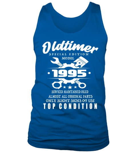 Vintage Special Edition Model 1995 Birthday Tank Top Unisex