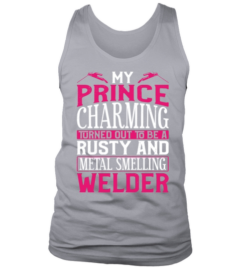 Welder Welding Girlfriend Vintage Tank Top Unisex