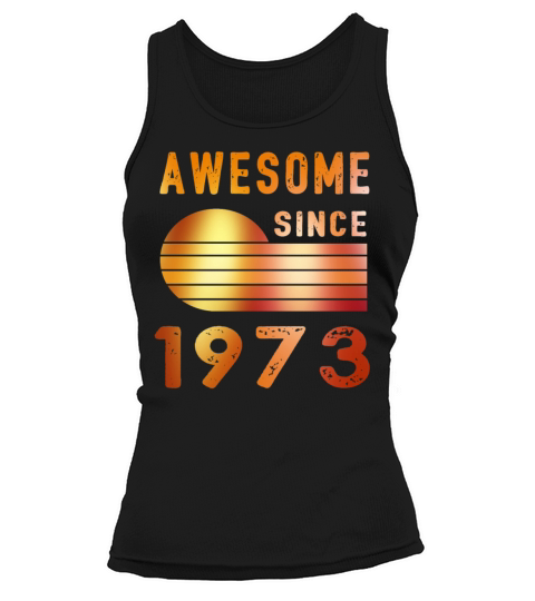 1973 Birthday Retro Vintage Gift Tank top Woman