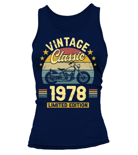 1978 45 Years Old Vintage 45th Birthday Tank top Woman