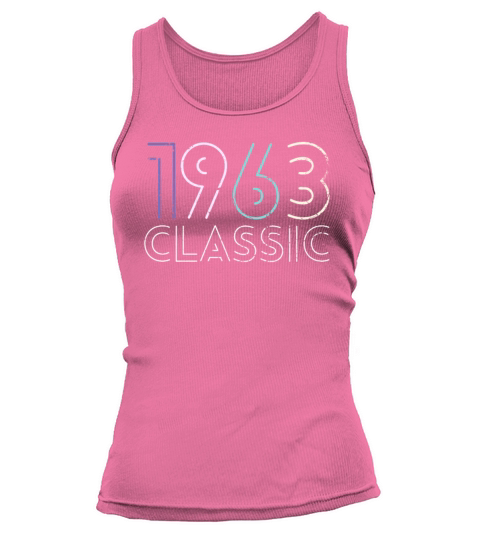 60 Years Vintage 1963 Retro 60th Birthday Tank top Woman