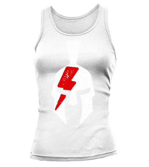 Funny Spartan Lightning Tank top Woman