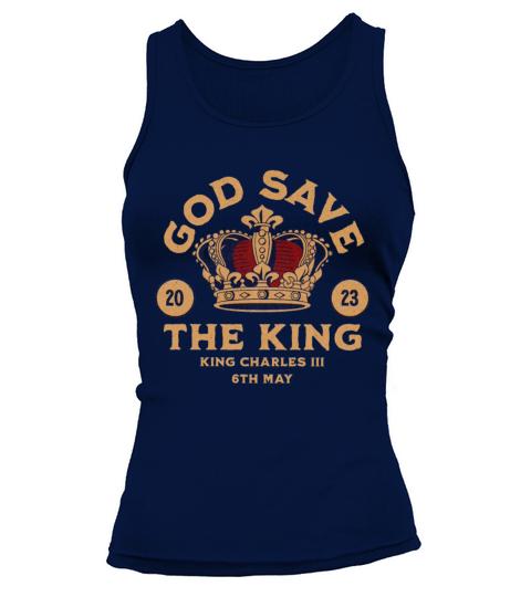King Charles III Coronation 2023 Tank top Woman