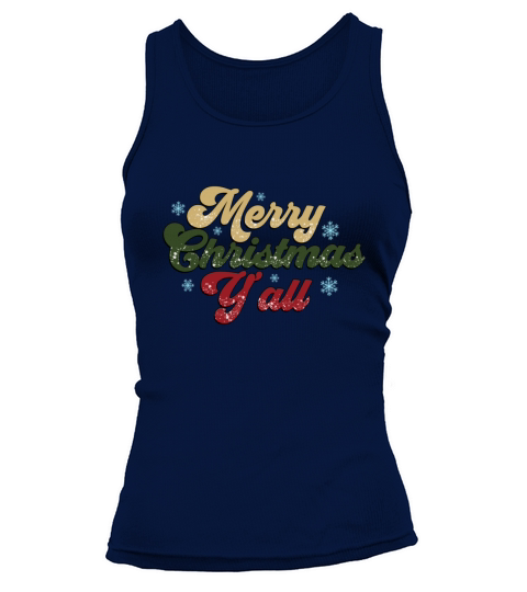 Merry Christmas YAll Tank top Woman