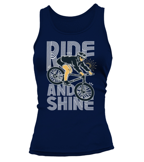 Ride And Shine - Bicycles Mountain Bike Men Women Tank top Woman