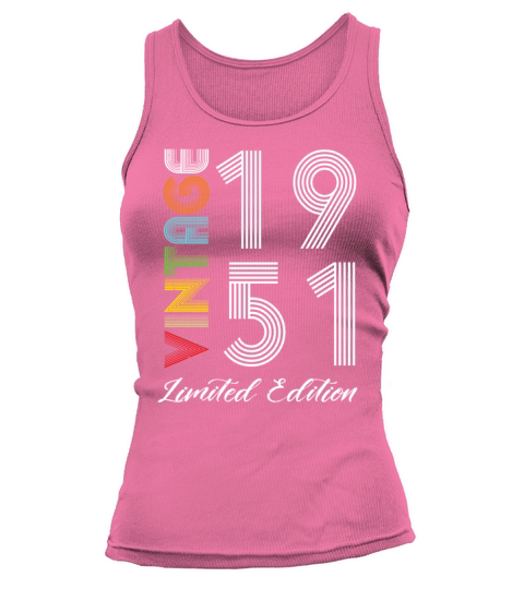Vintage 1951 Vintage Birthday Retro Vintage Tank top Woman