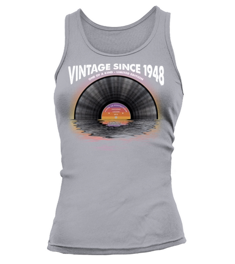 Vintage since 1948 Retro Disco Music Vintage Tank top Woman