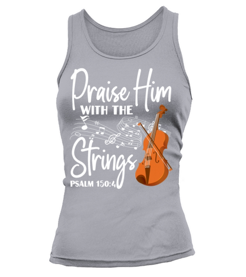 Violin Violinist Bible Quote Faith Tank top Woman