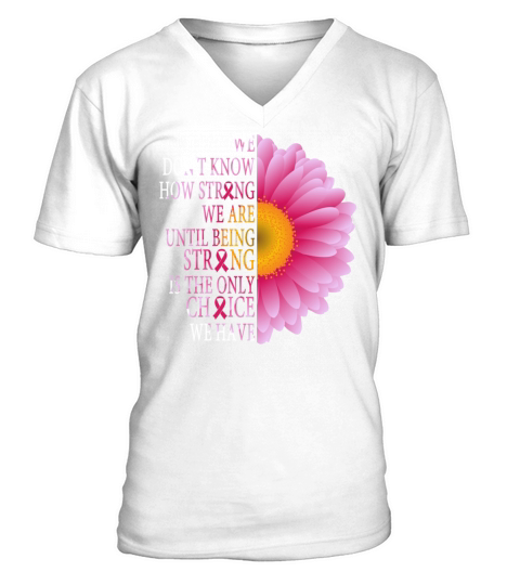 Breast Cancer Awareness V-Neck T-shirt
