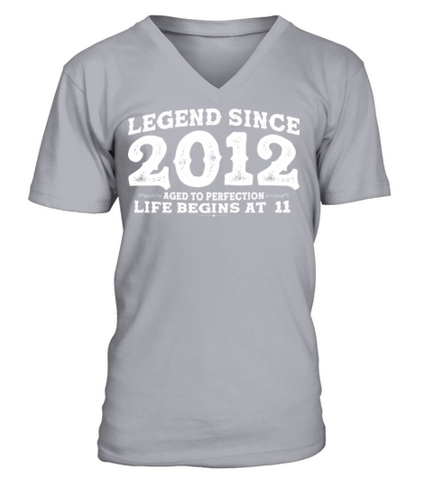 Legend Since 2012 11 Year of Perfection - 11st V-Neck T-shirt